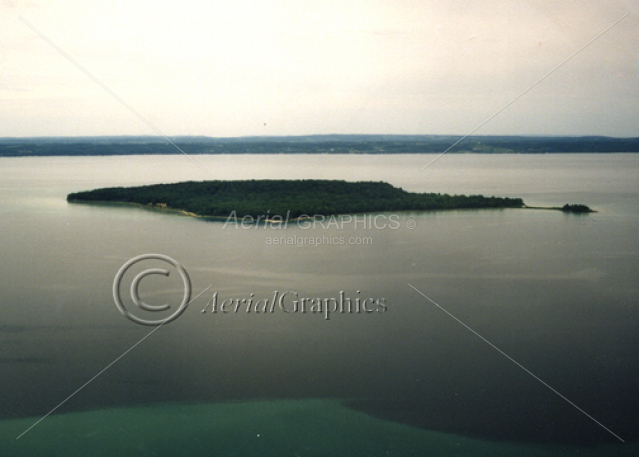 Power Island in Grand Traverse County, Michigan